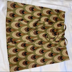 Bershka Patterned Skirt